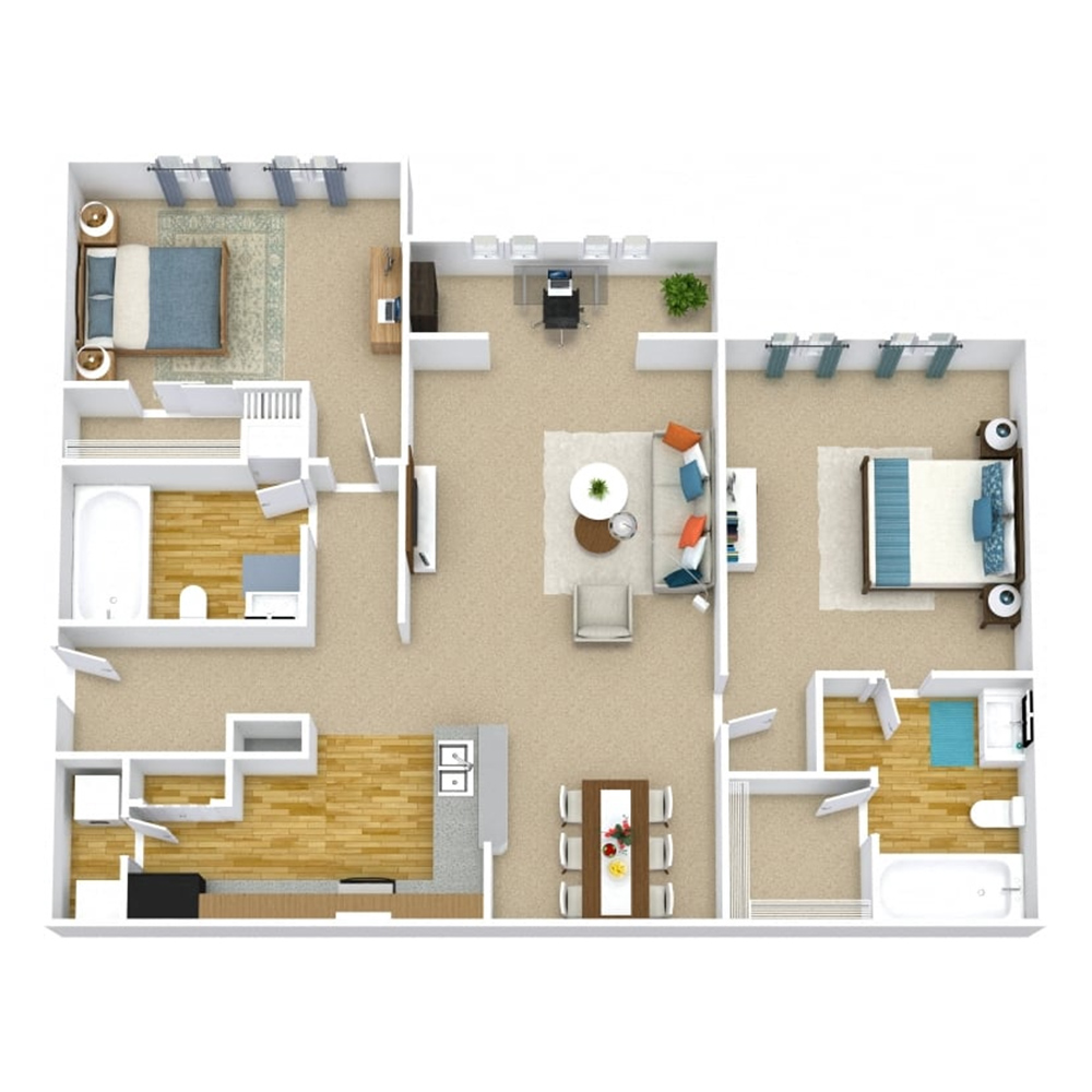 The Bahamas-Solarium floor plan