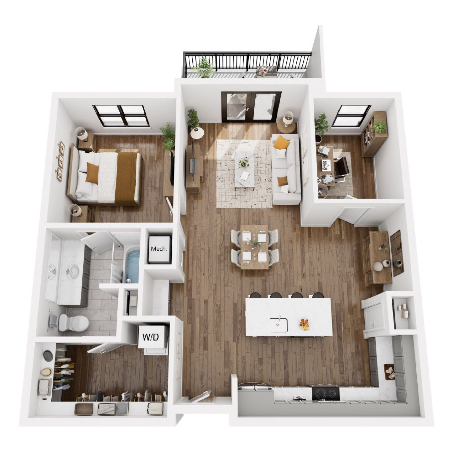 Garnet AFF floor plan