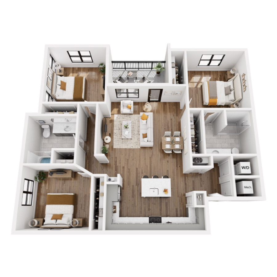 Ruby AFF floor plan