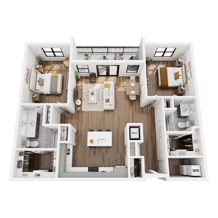 Amethyst AFF floor plan