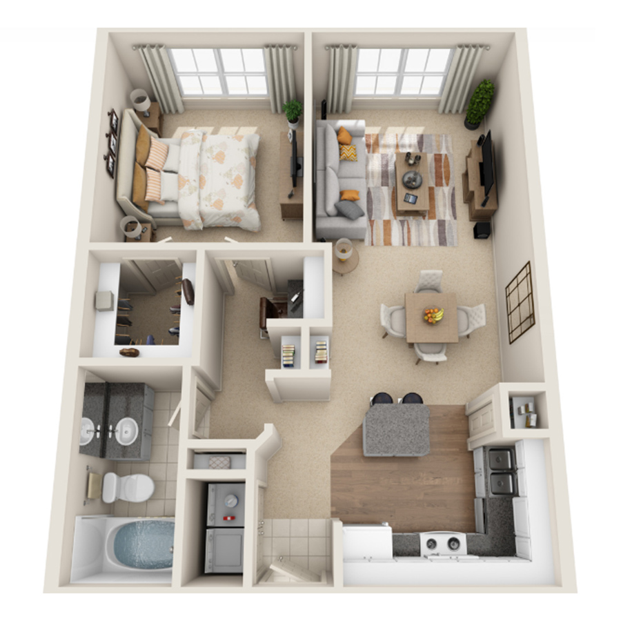 A4 floor plan