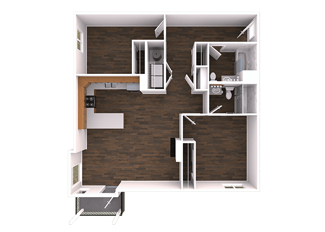 2x2a floor plan