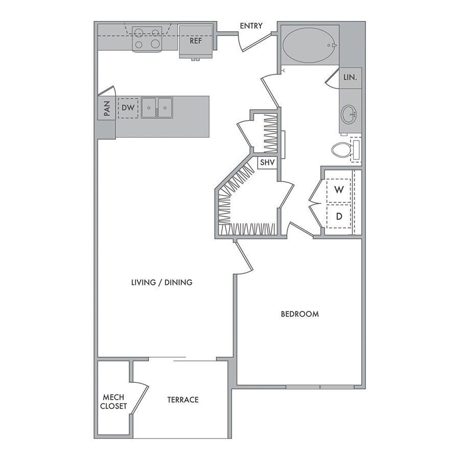 A floor plan