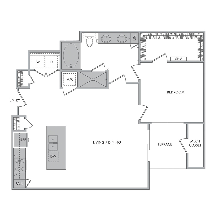F floor plan