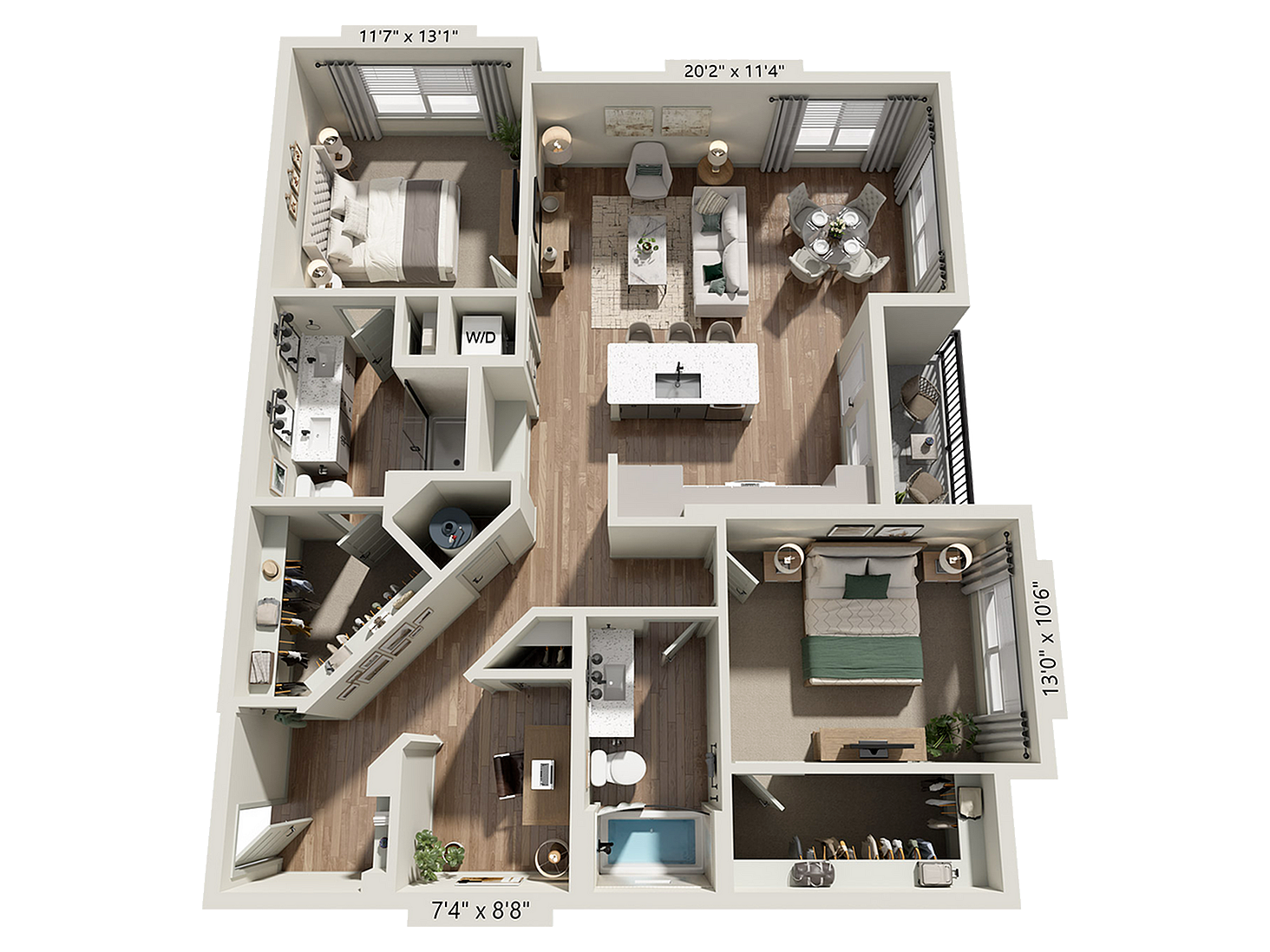B2 floor plan