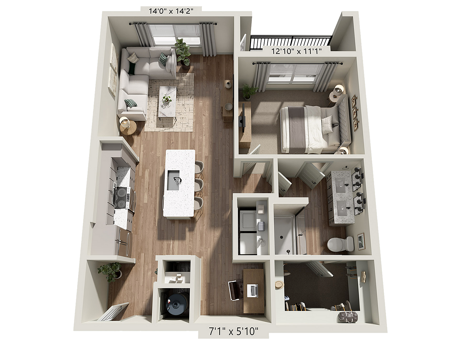 A4 floor plan