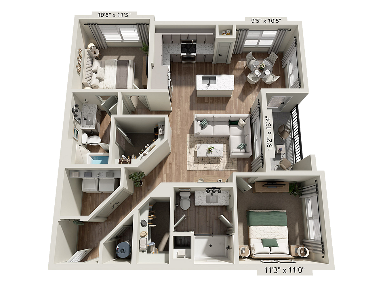 B1 - HC floor plan