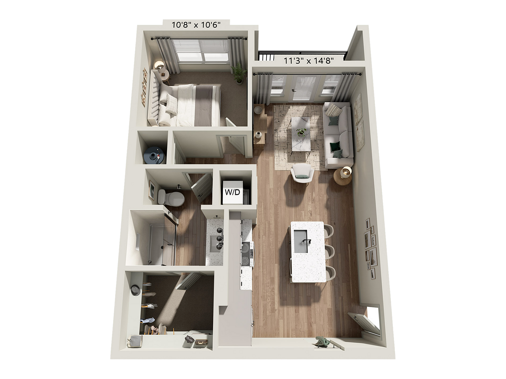 A2 floor plan