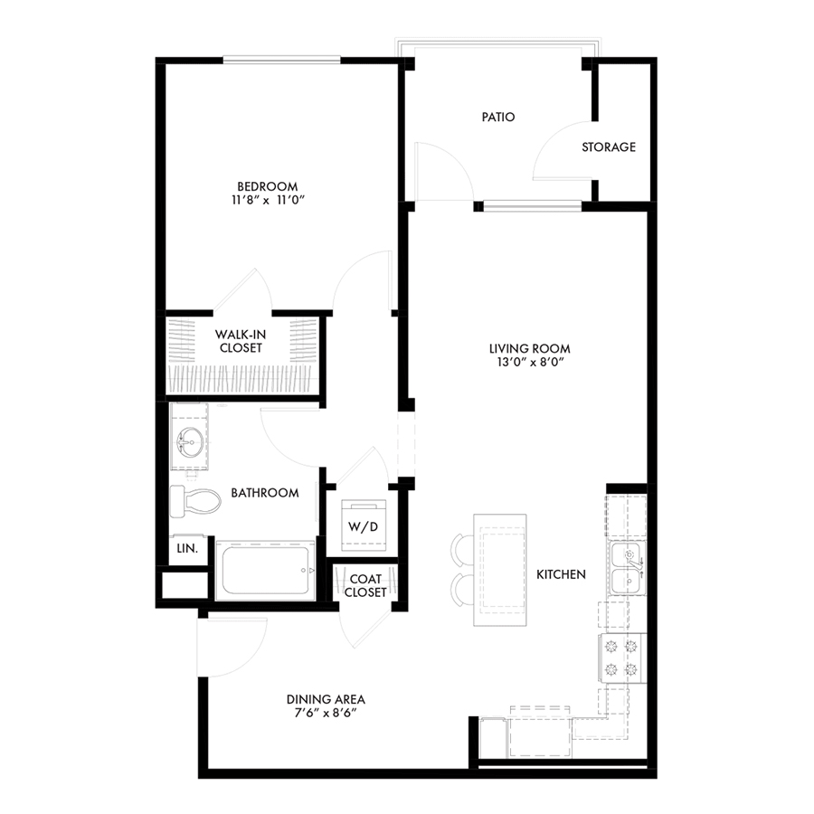 A10B floor plan