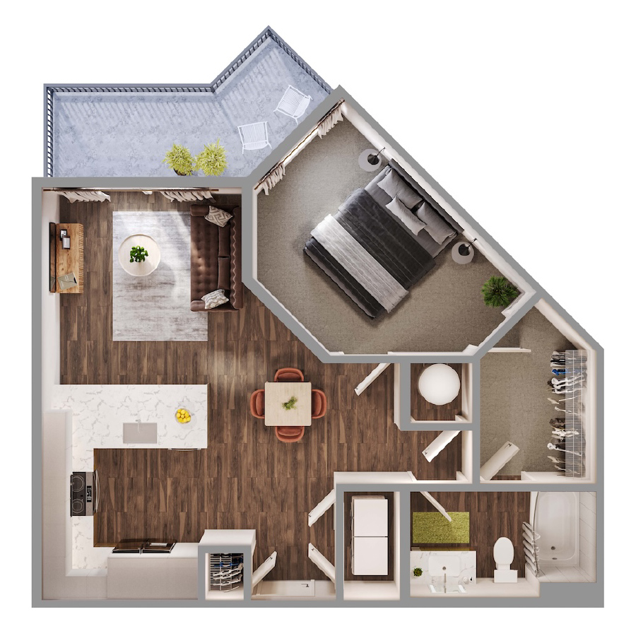 A2 floor plan