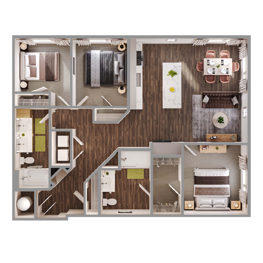 C1 floor plan