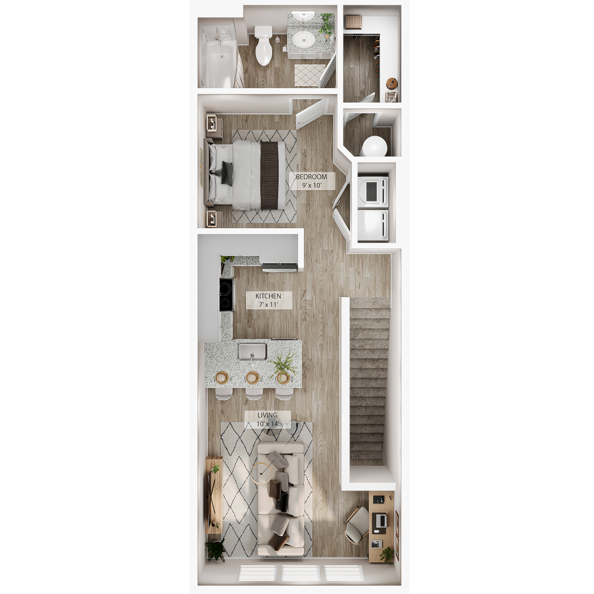 Studio Grand Overlook floor plan