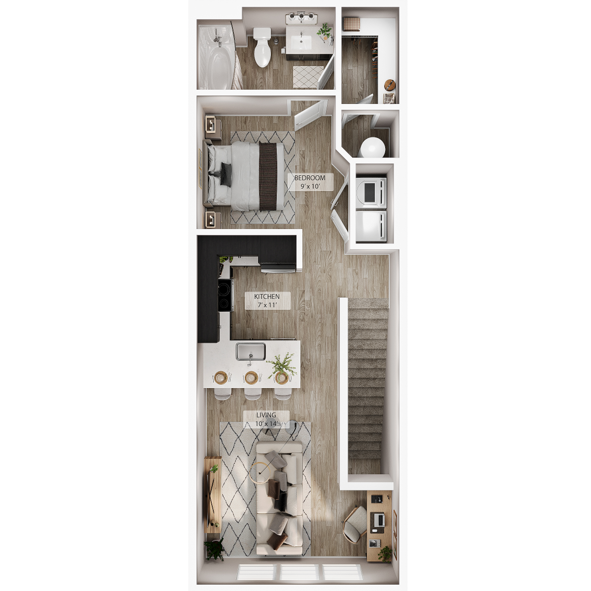 Studio Grand Overlook floor plan