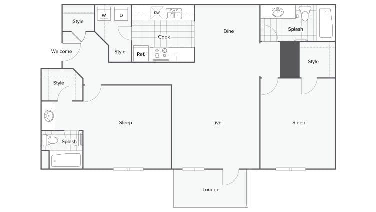 Azalea LURA 50 floor plan