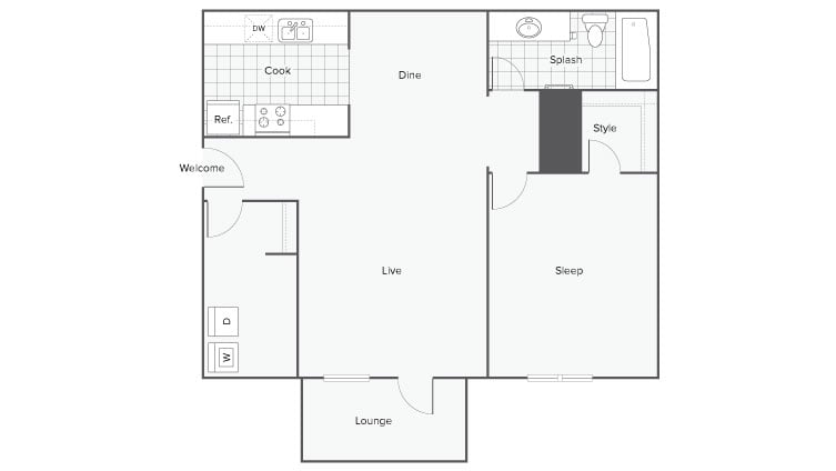 Jasmine LURA 50 floor plan