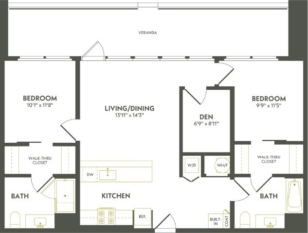 D1 floor plan