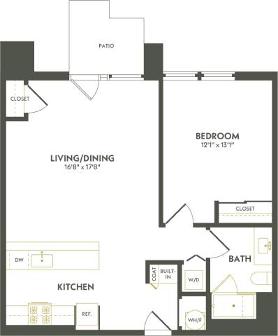 A9.1 floor plan