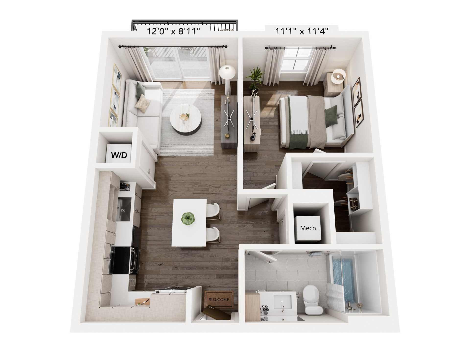 Paint floor plan