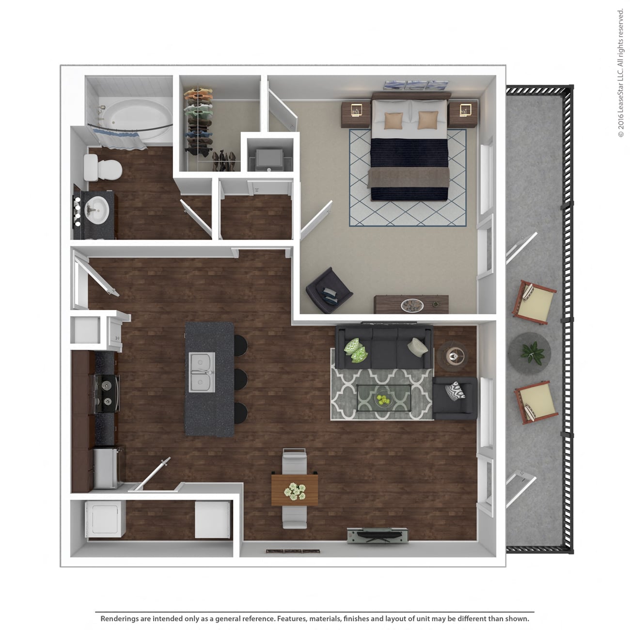 A2 floor plan
