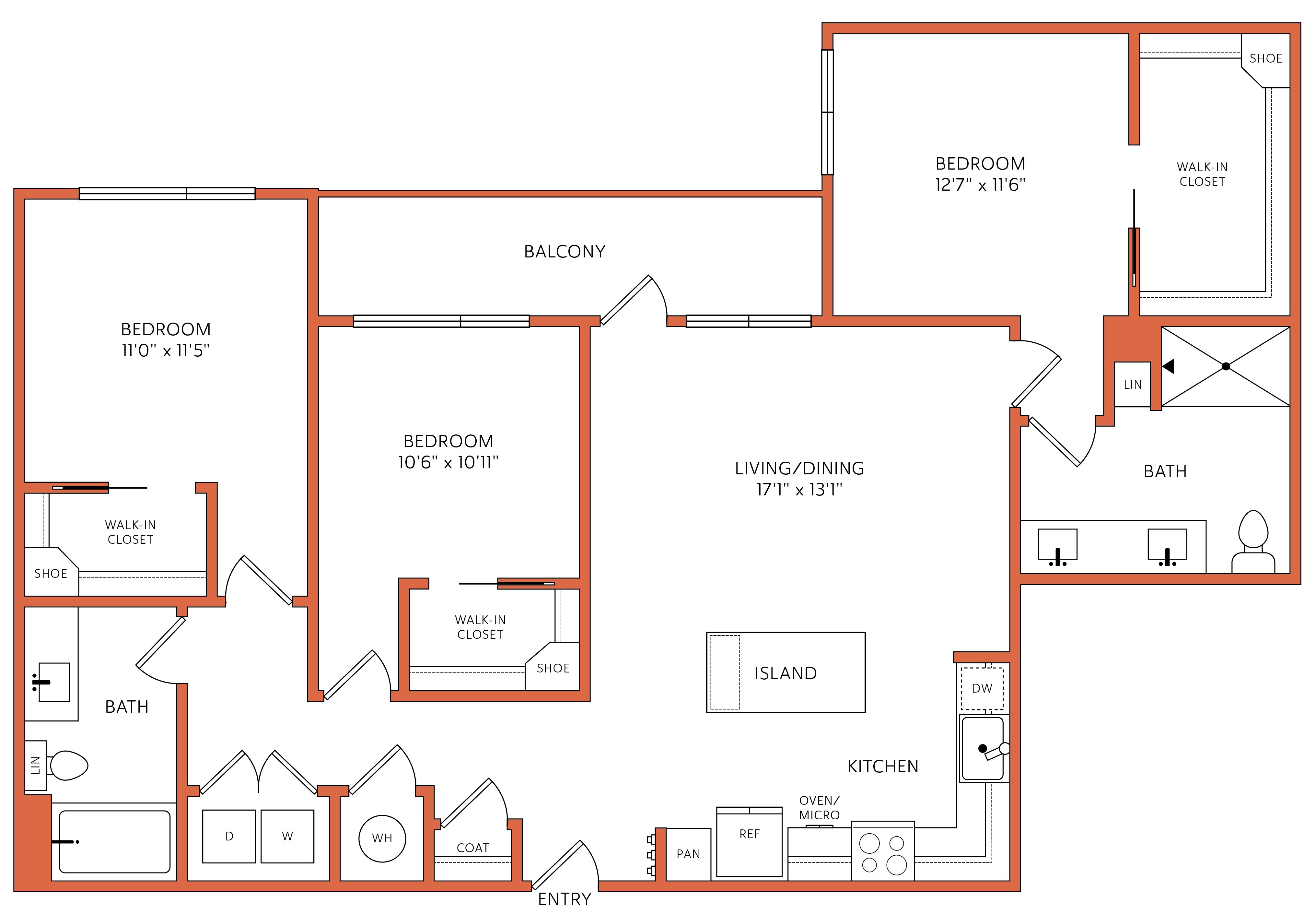 C1 floor plan