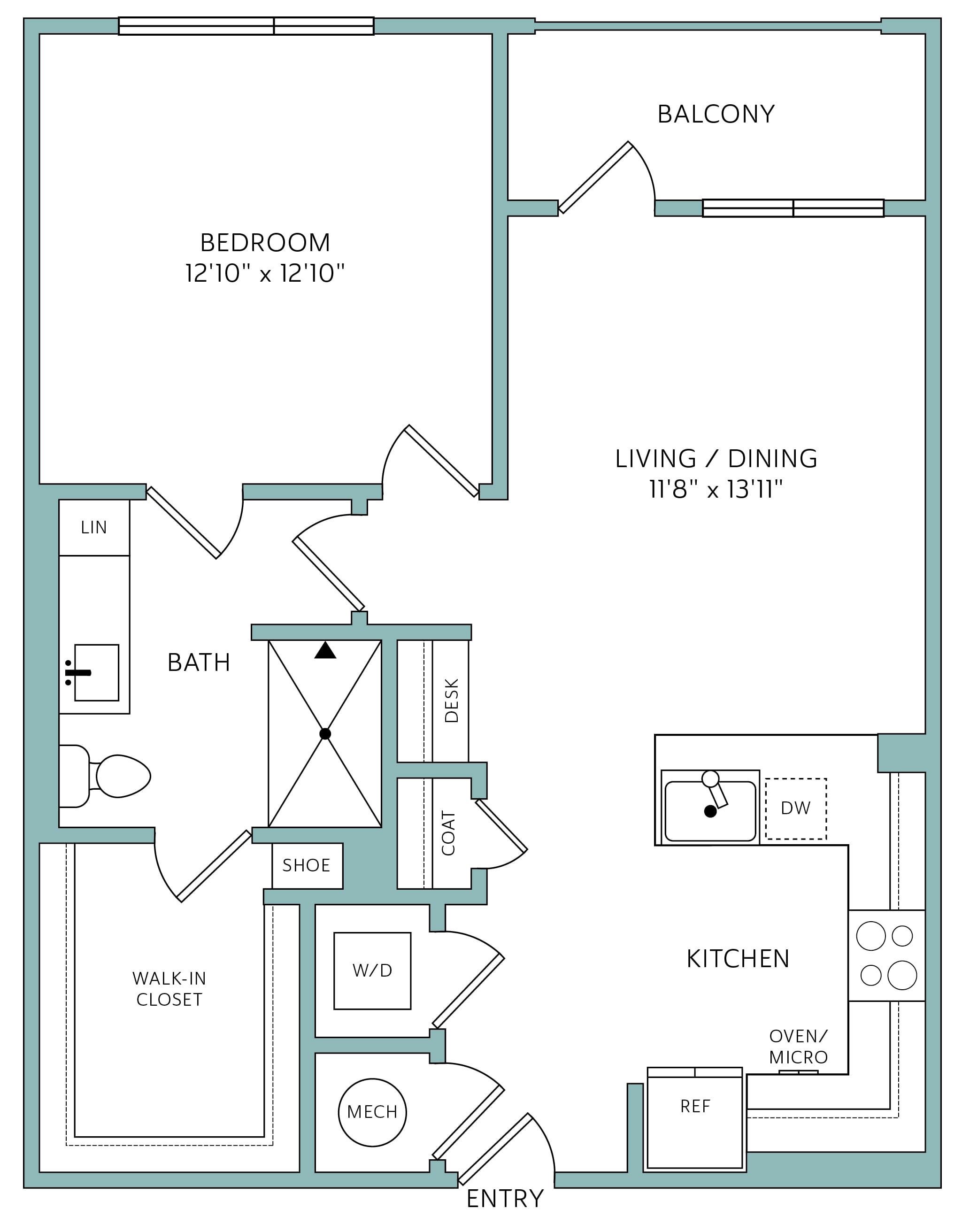A4 floor plan