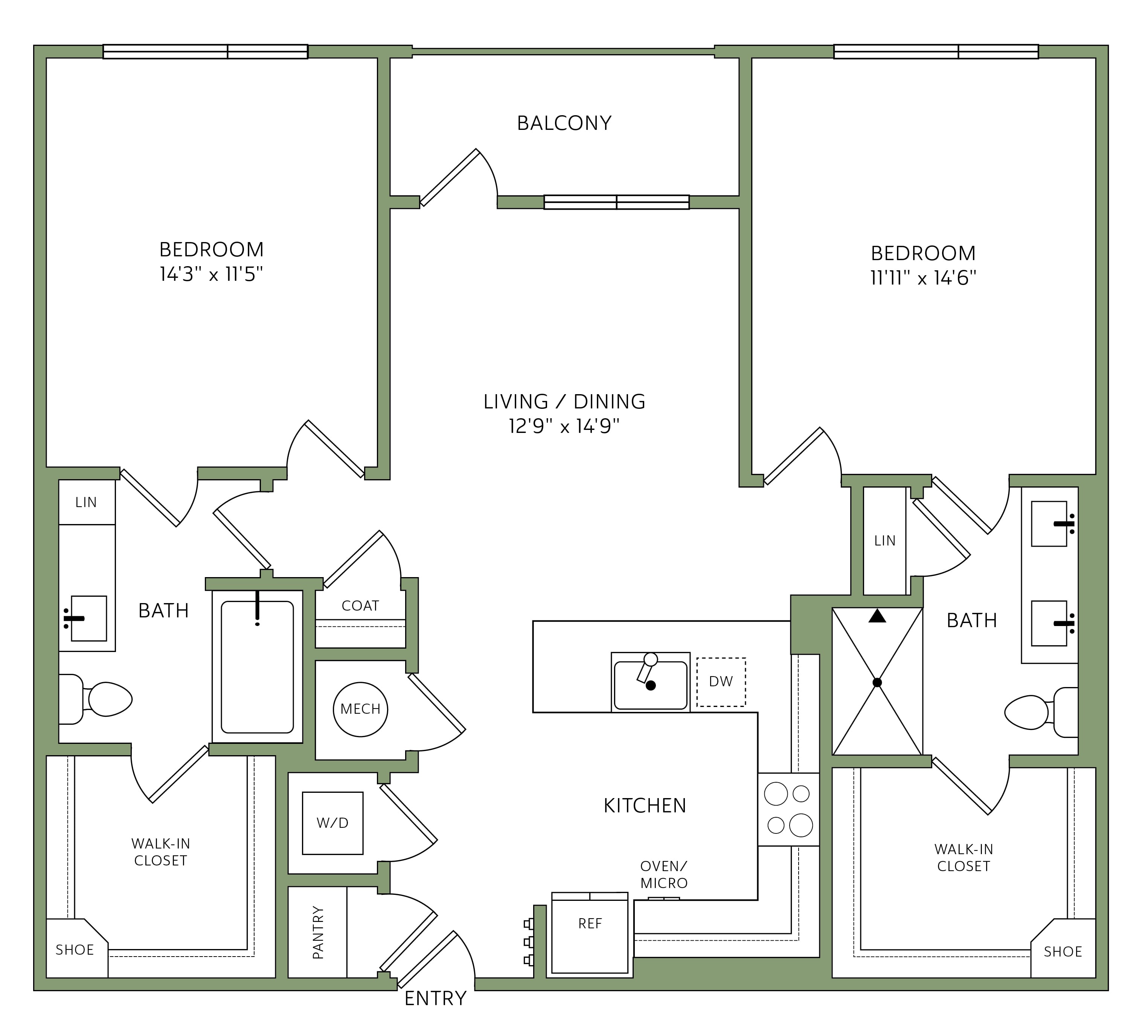 B4 floor plan