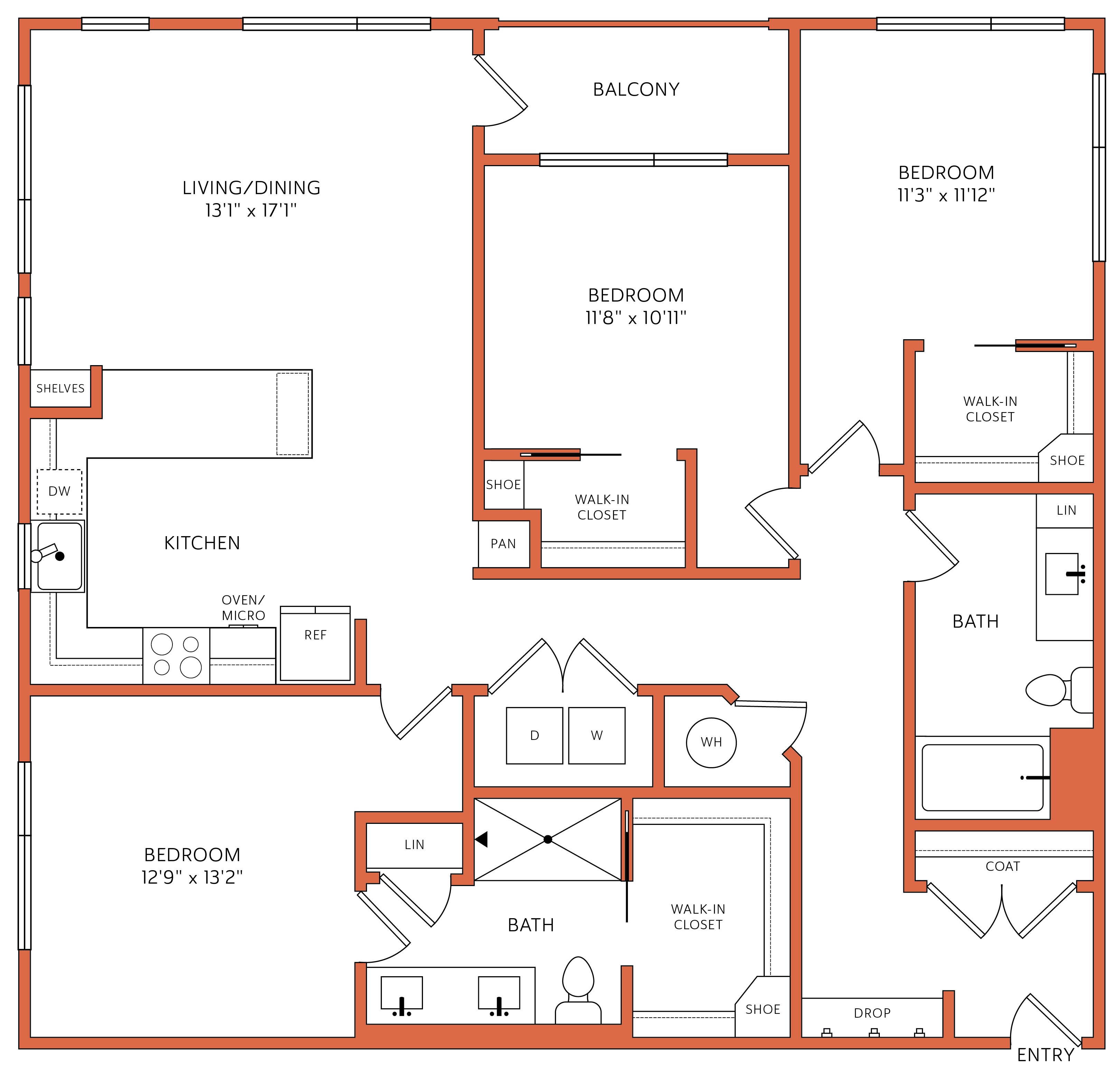 C4 floor plan