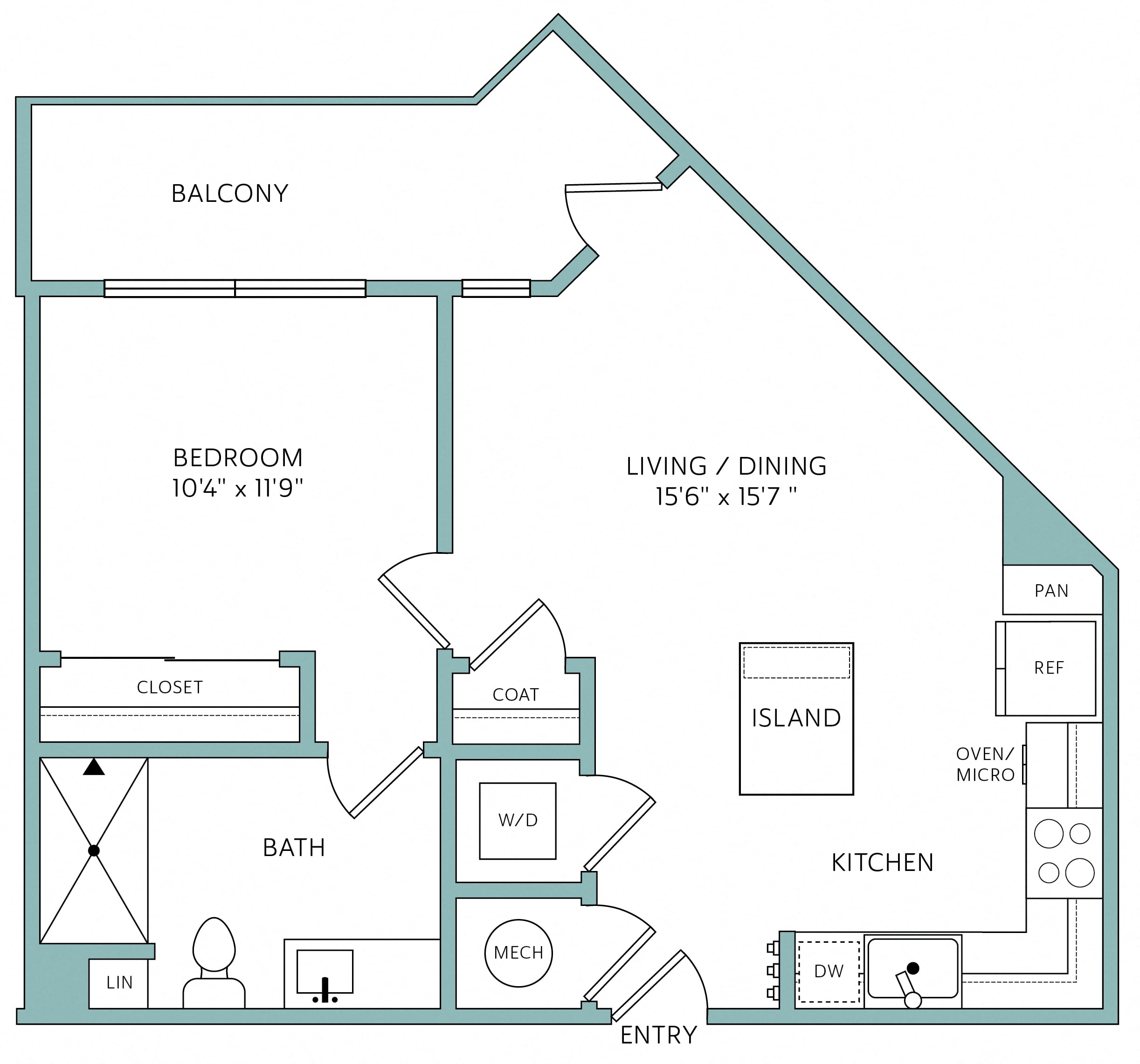 A1 floor plan