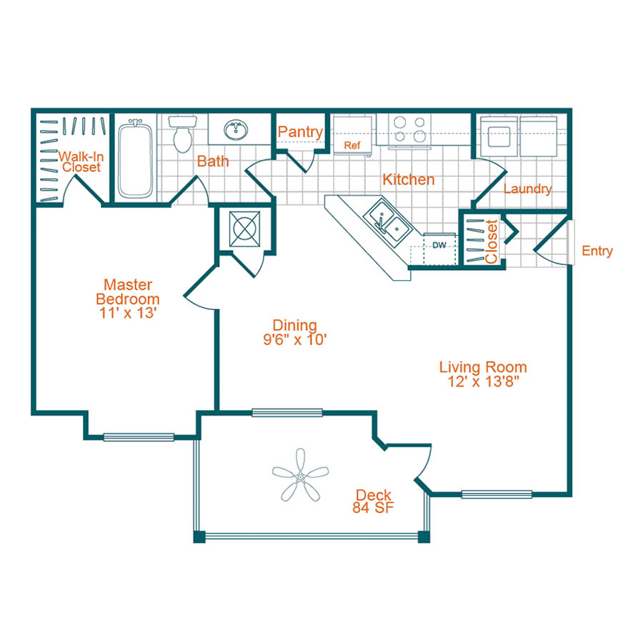 A1 floor plan