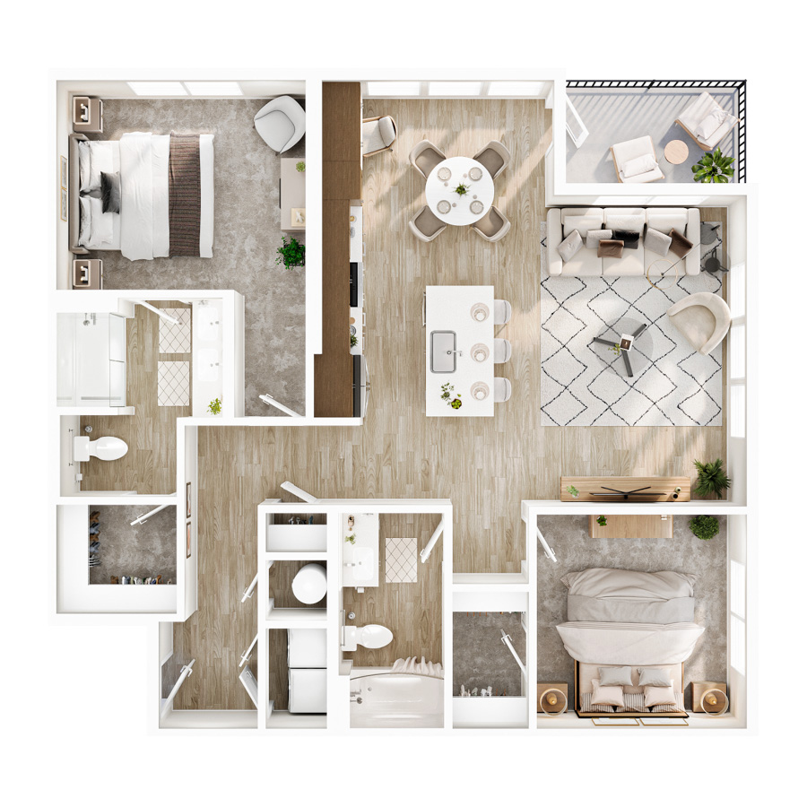 Hector floor plan