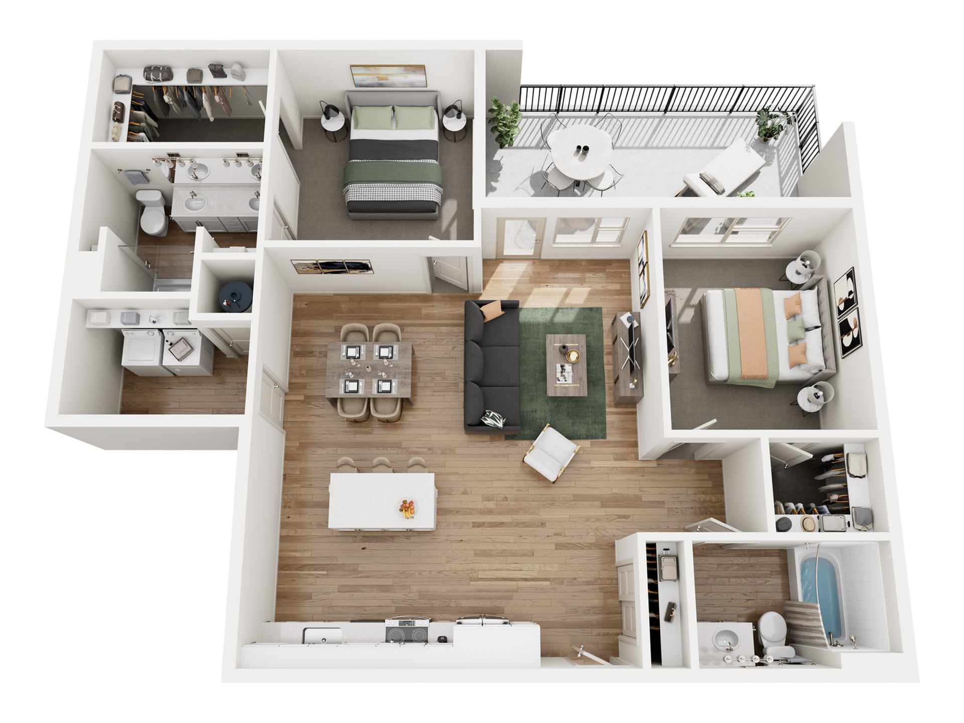 Platte floor plan