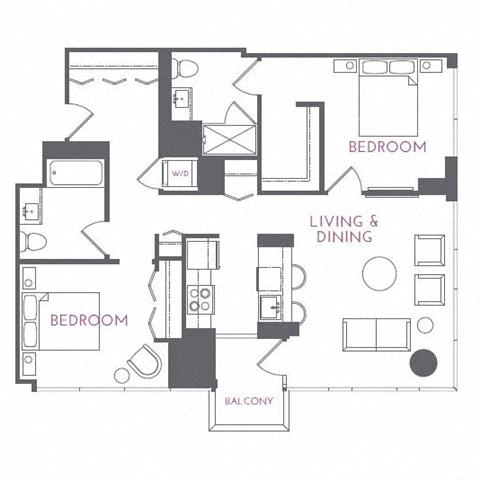 Unit 1510 floor plan