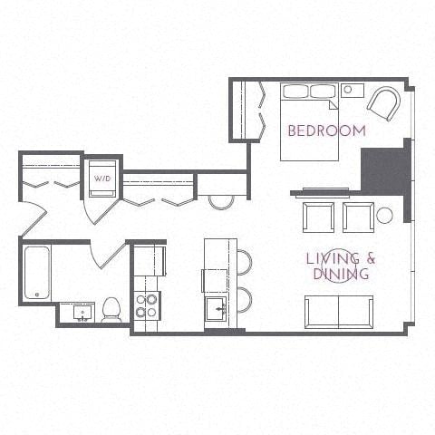 Unit 2505 floor plan