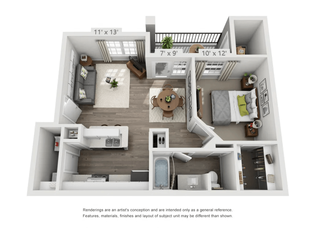 Hawthorne Upgraded floor plan