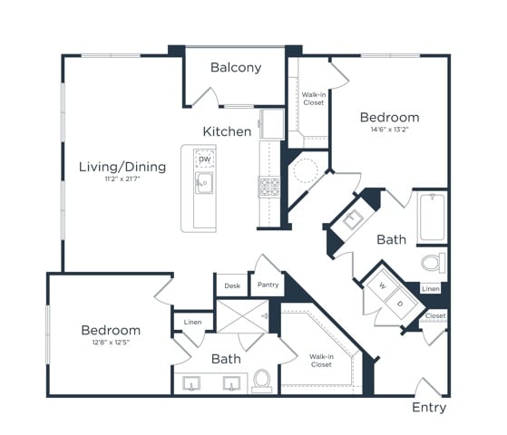 B2 floor plan