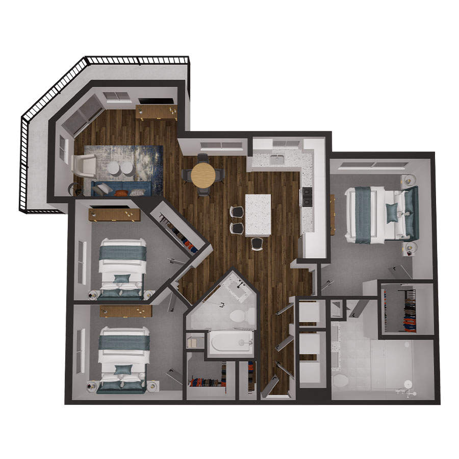 3A floor plan