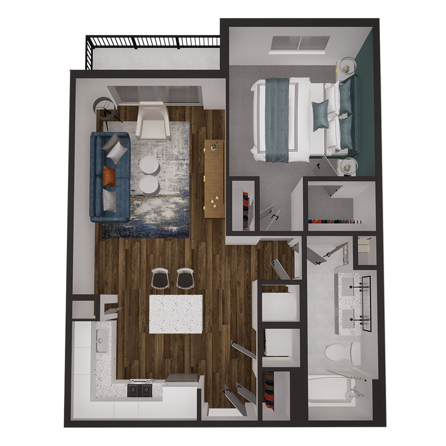 1A floor plan