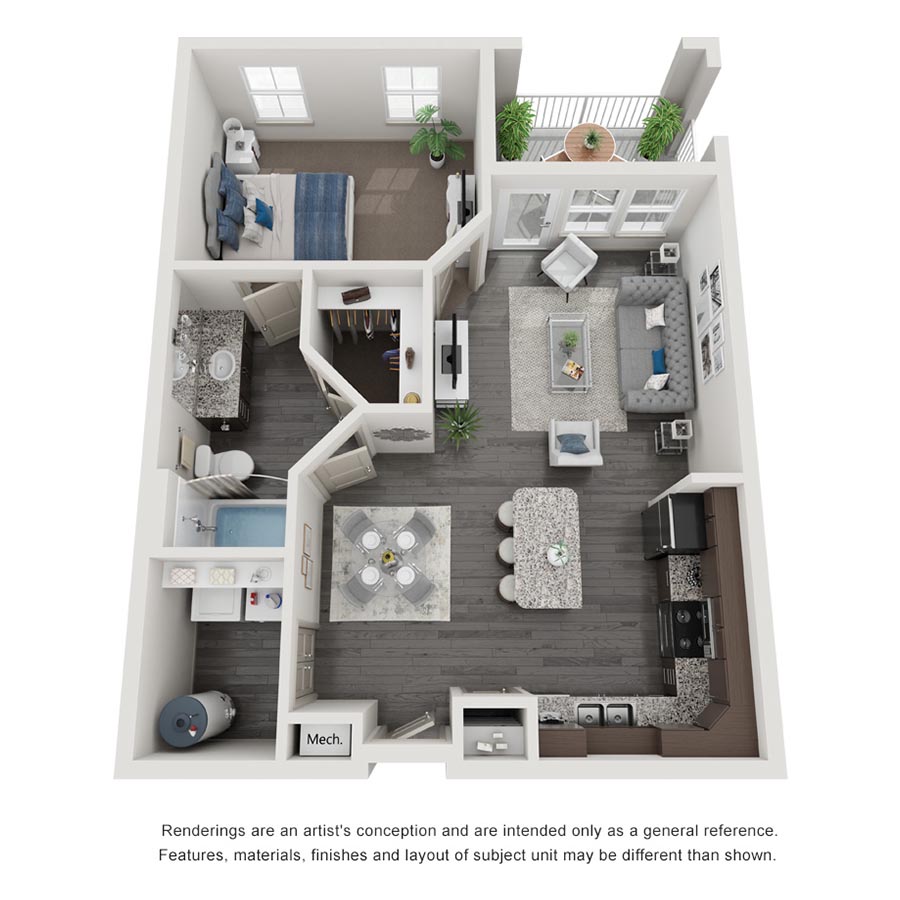 A1 floor plan