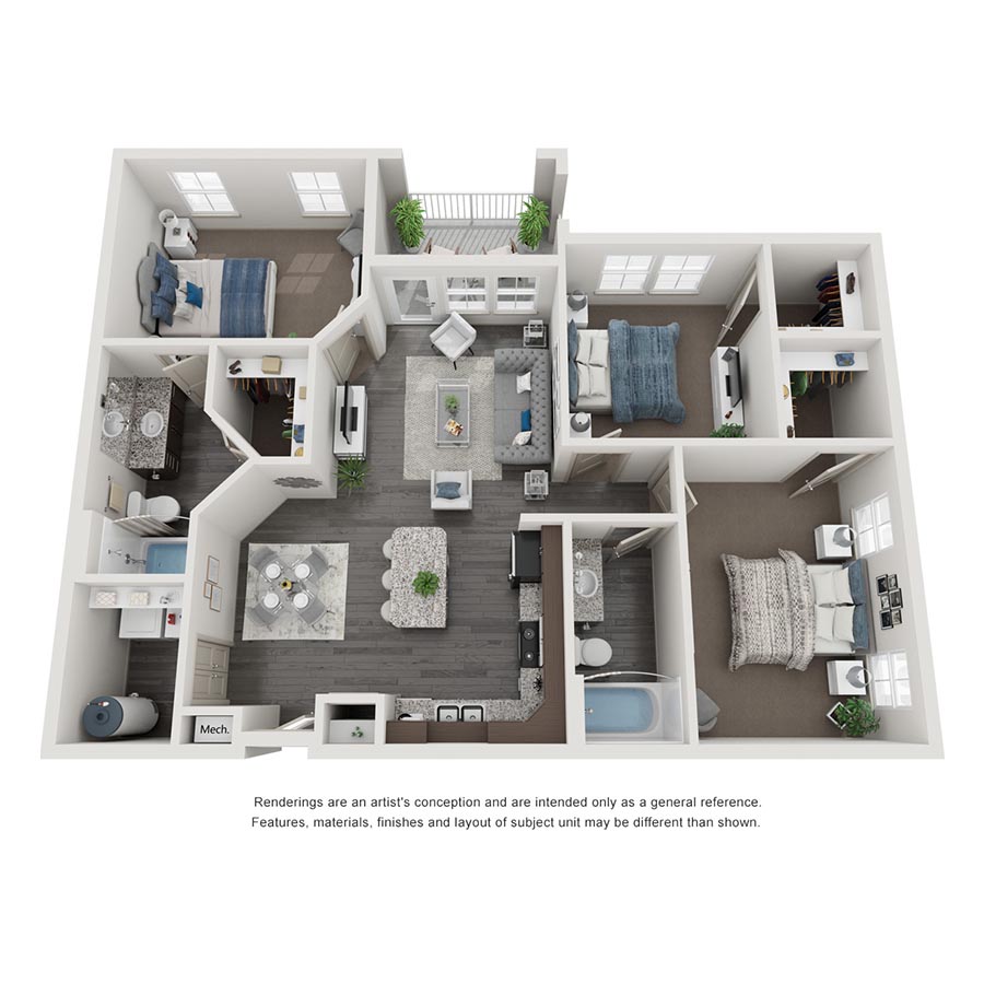 C1 floor plan