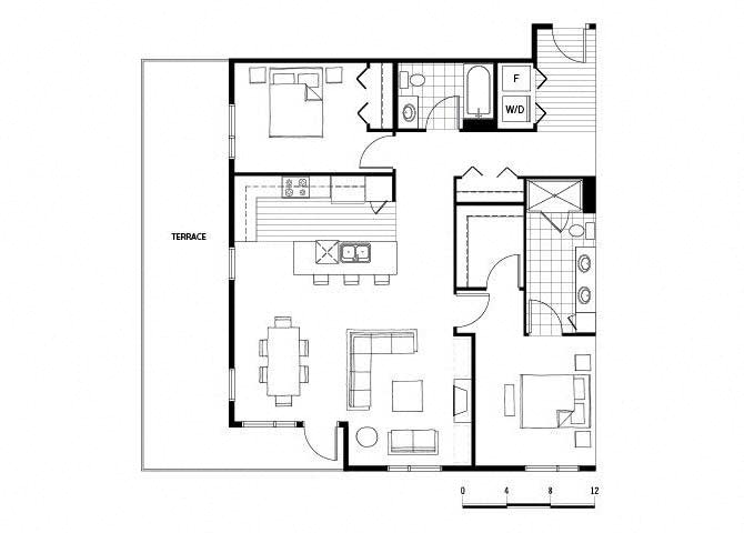 22CF floor plan