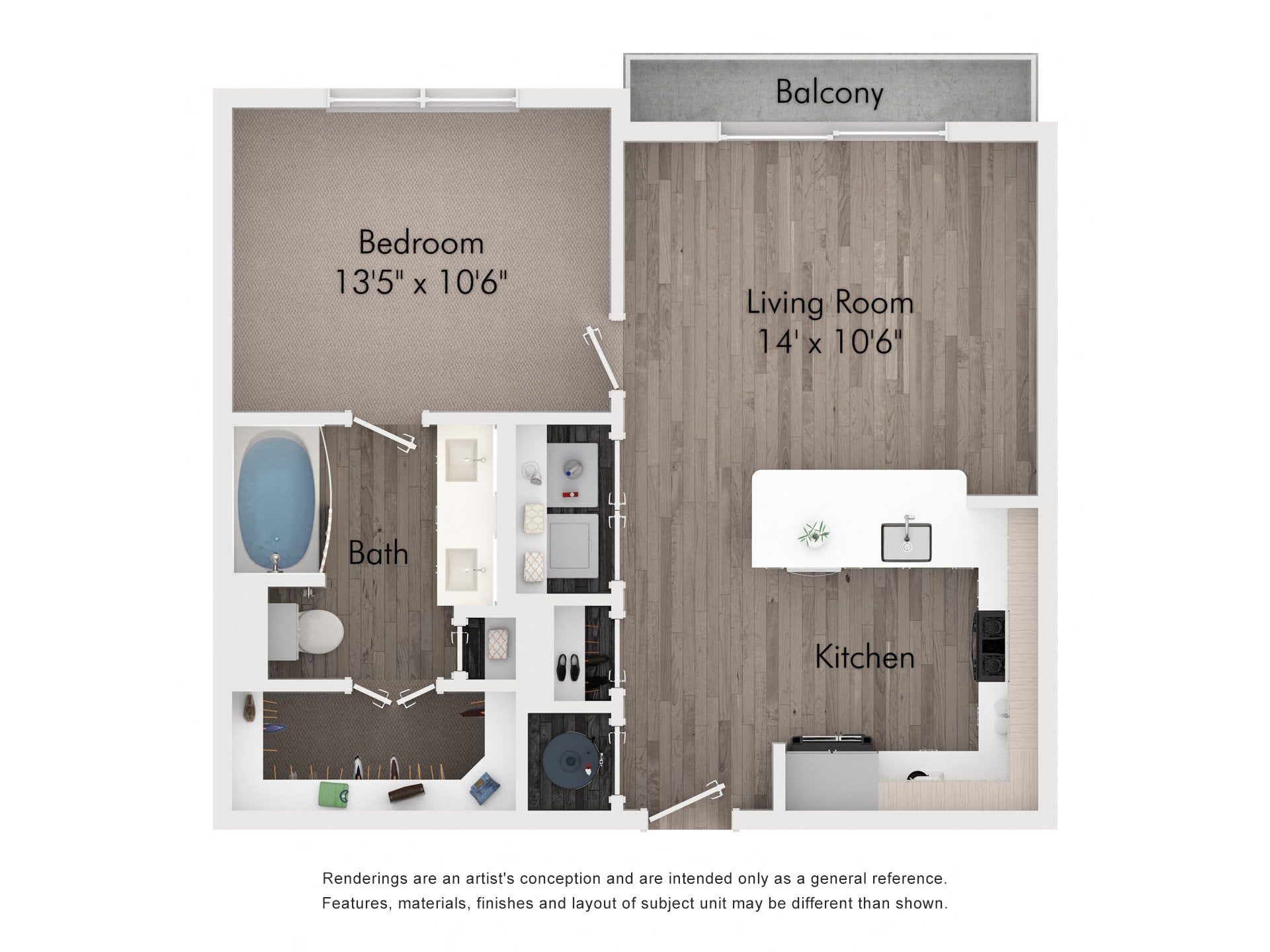 A2B floor plan