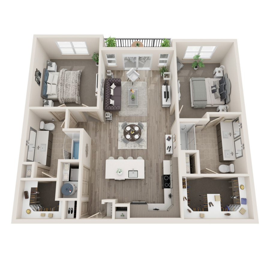 D-B2 floor plan