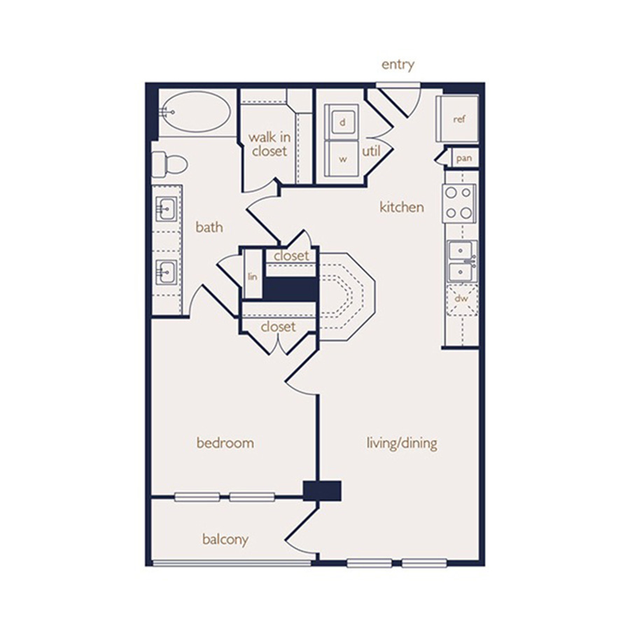 A1 floor plan