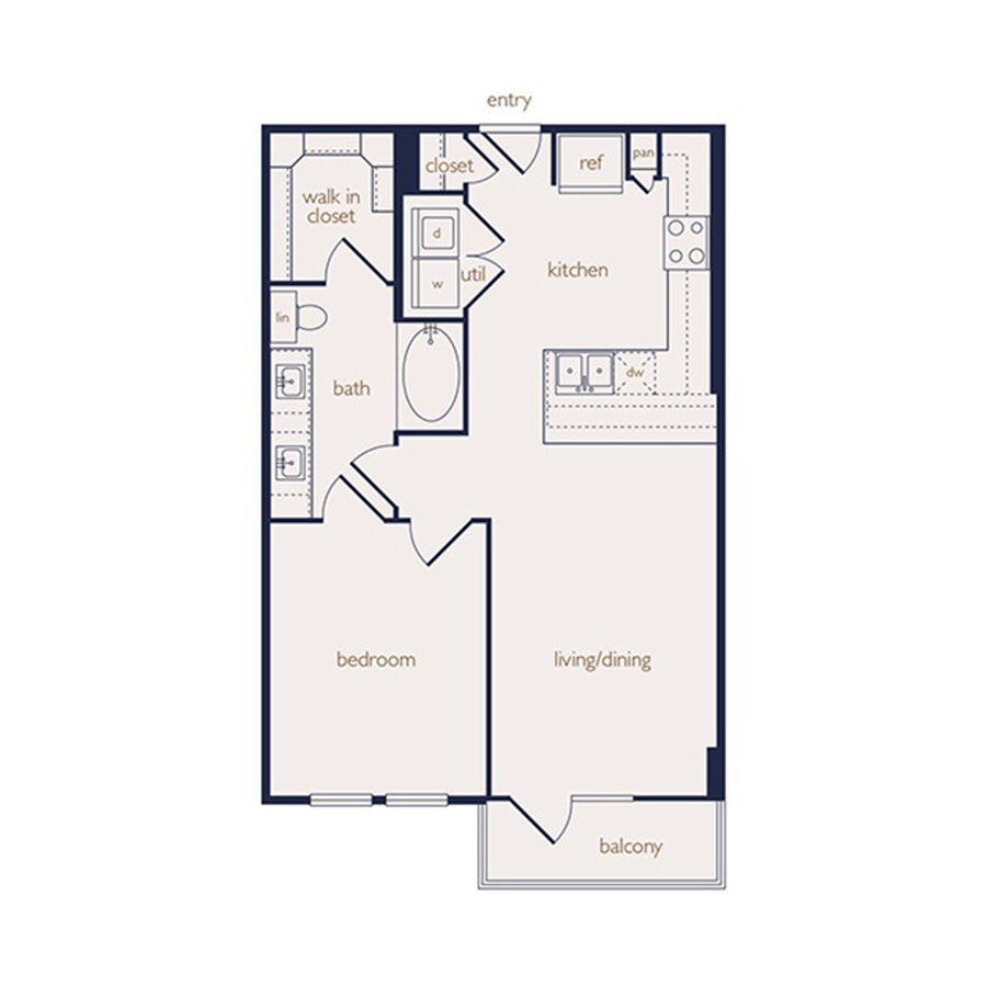 A2 floor plan