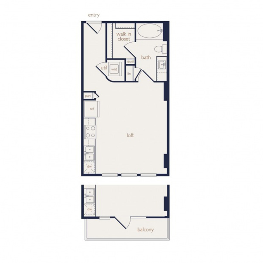 E1.A floor plan