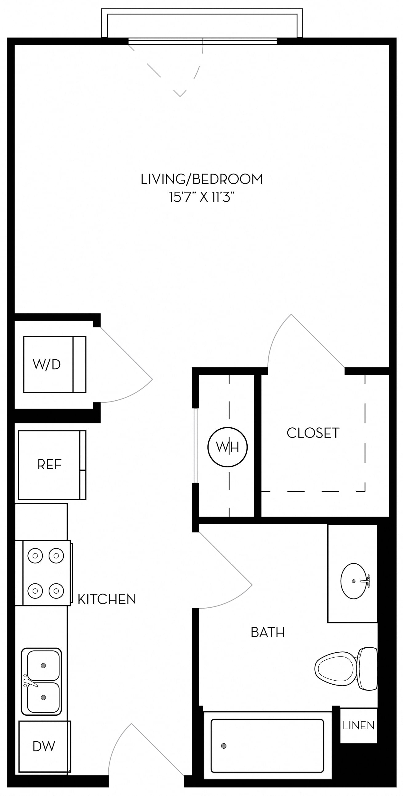 Residence 1 floor plan