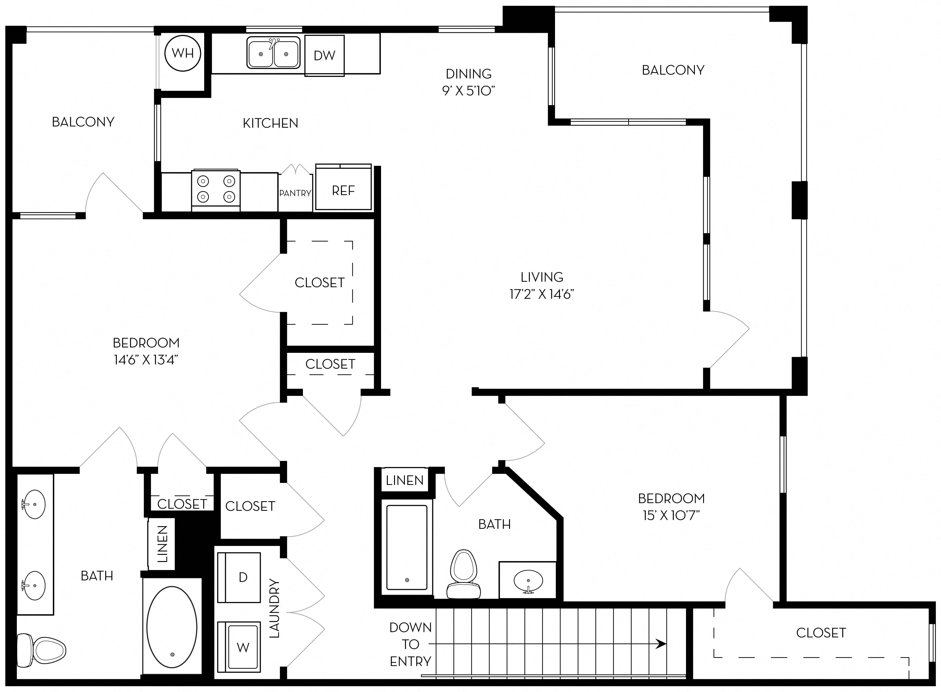 Residence 11 floor plan