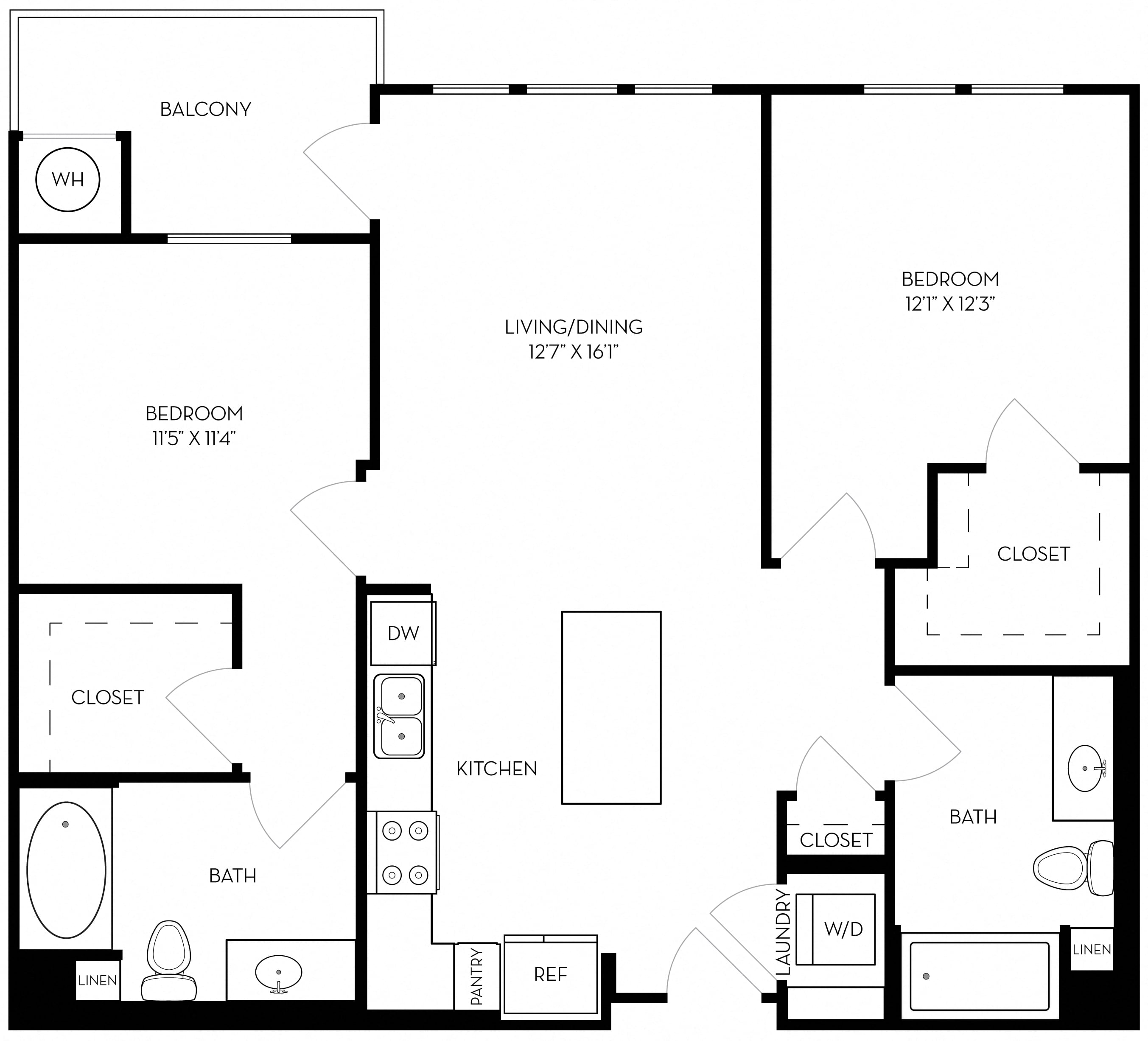 Residence 6 floor plan