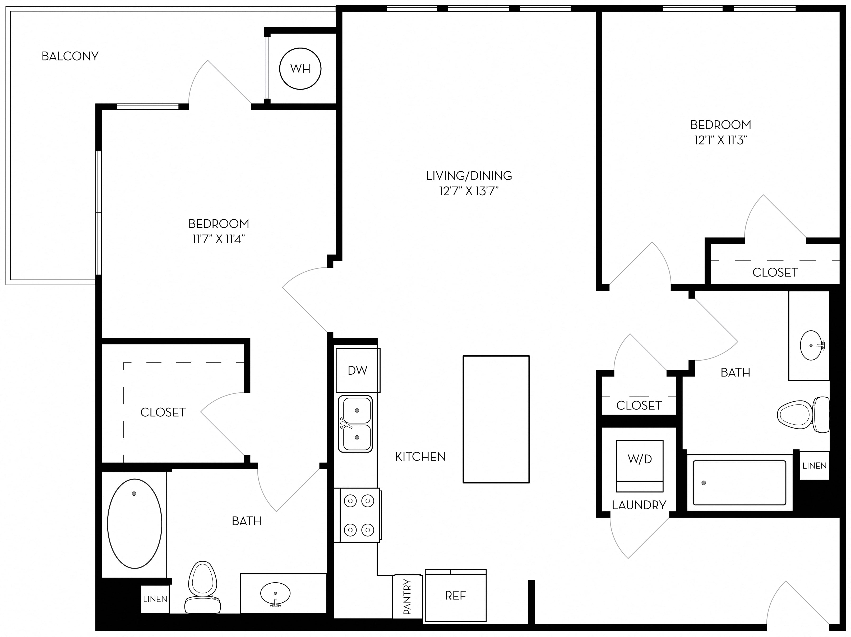 Residence 7 floor plan