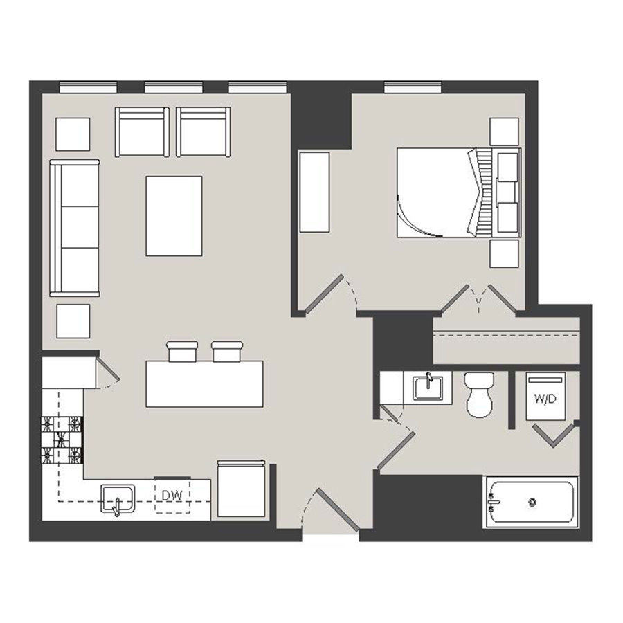 A4 floor plan